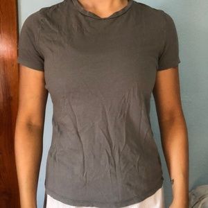 Dark Gray Relaxed Tee Old Navy